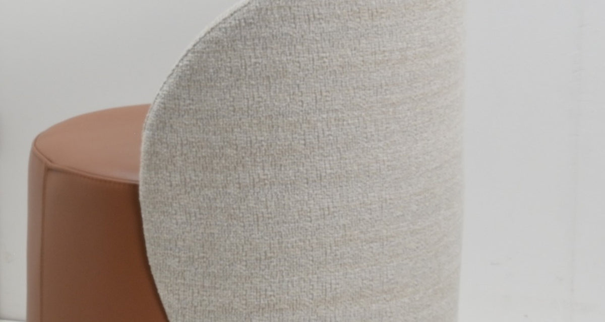 Sessel Paul Karamell Material und Verarbeitung