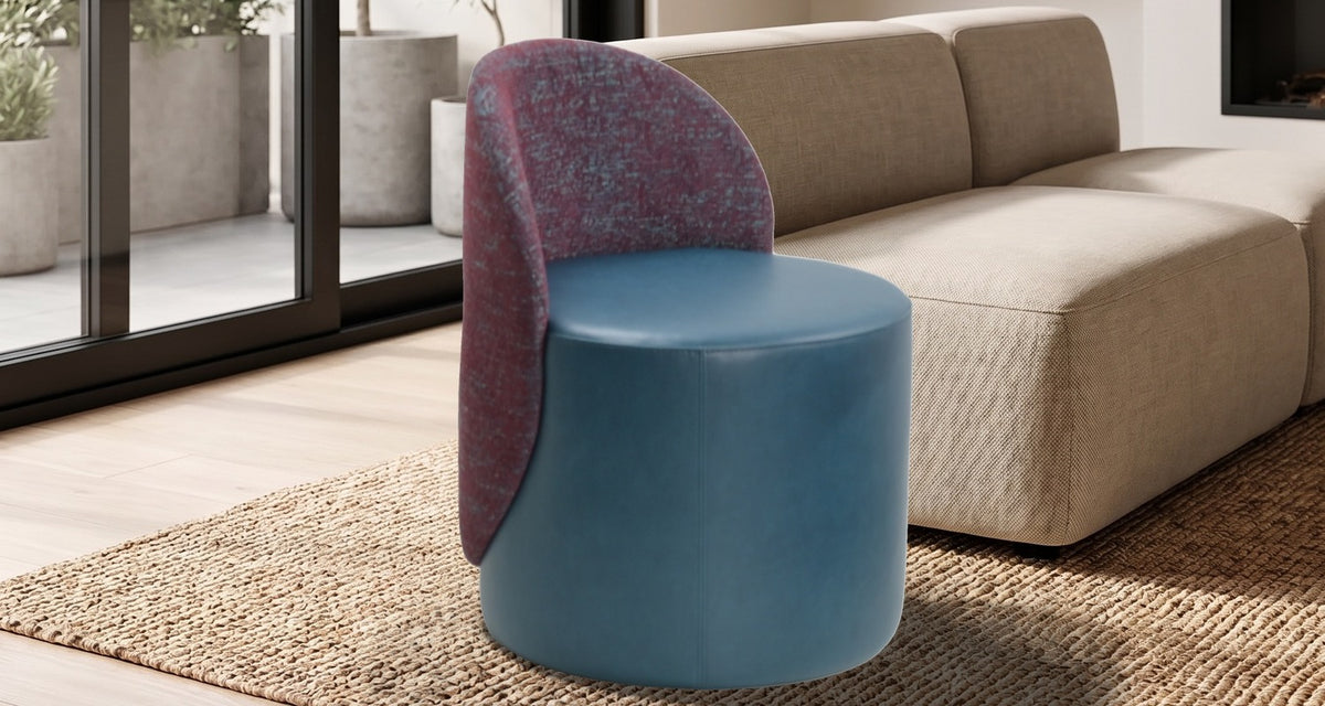 Sessel Paul Petrol im Wohnzimmer