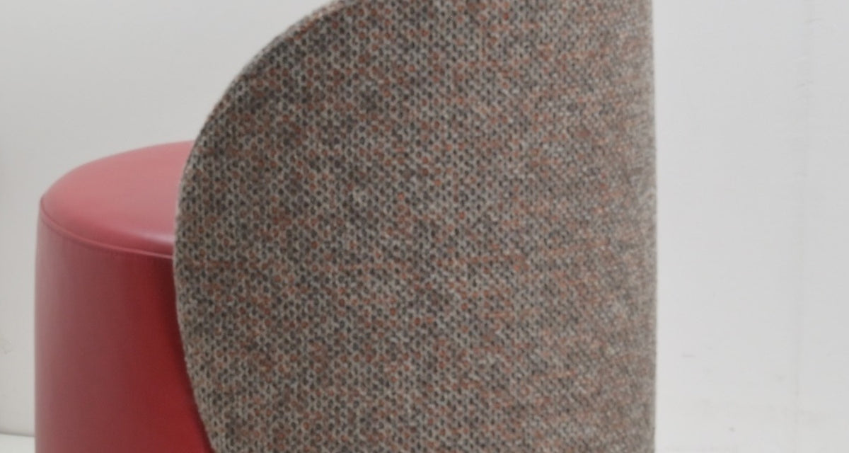 Sessel Paul Rot Material und Verarbeitung