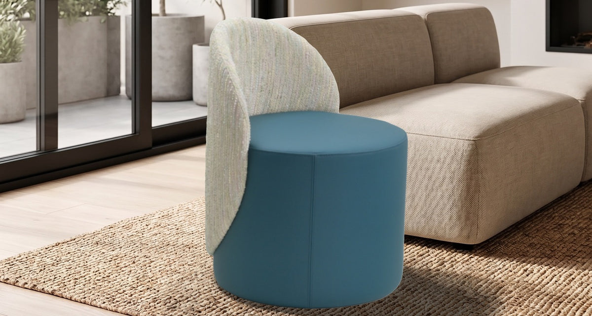 Sessel Paul Türkis im Wohnzimmer
