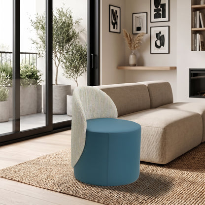 Sessel Paul Türkis im Wohnzimmer